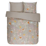 Set de lenjerie de pat din bumbac satinat pentru 2 persoane, 200 x 220 cm, Essenza