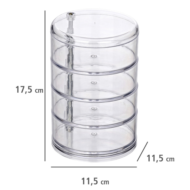 Cutie, recipient pentru cosmetice, bijuterii, mărunțișuri - 4 niveluri, WENKO