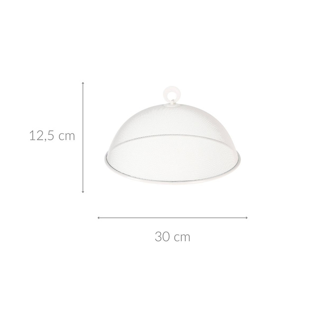 Capac metalic pentru alimente, 30 x 12,5 cm