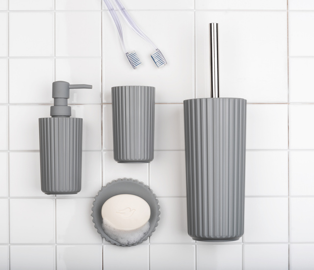 Dispenser săpun lichid, Minas, gri