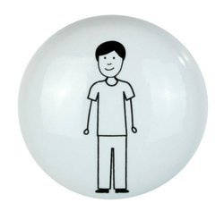 Umeraș baie ARLES, 6 cm, Wenko