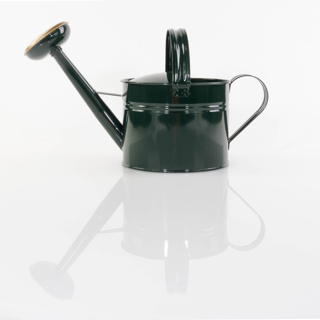 Stropitoare de gradina din cupru Giesela, verde inchis, 5 l