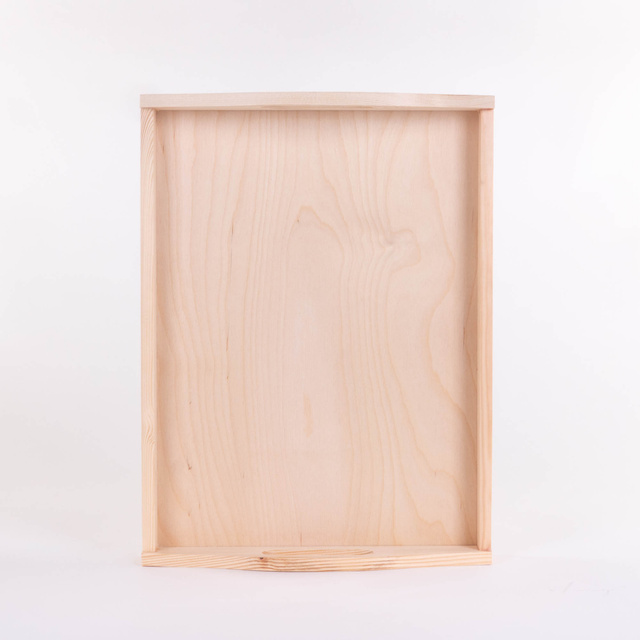 Tavă din lemn pentru servire, 40 x 30 cm