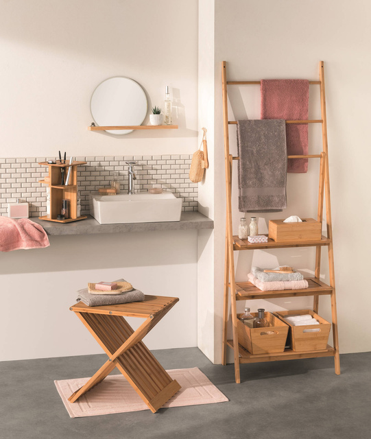 Scaun pliabil Bambou, Lemn, Maro