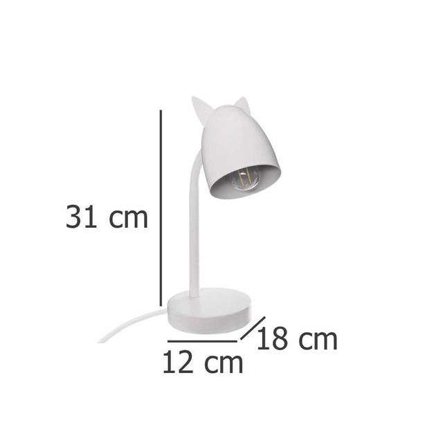 Lampa de birou OREILLES, metal