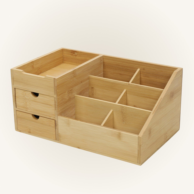 Organizer din bambus cu sertare SOLA