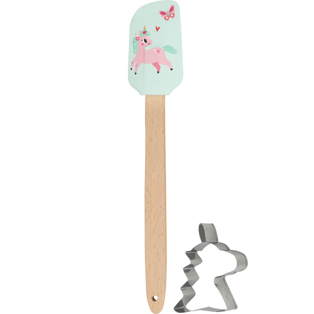 Set de copt pentru copii, matriță și spatulă