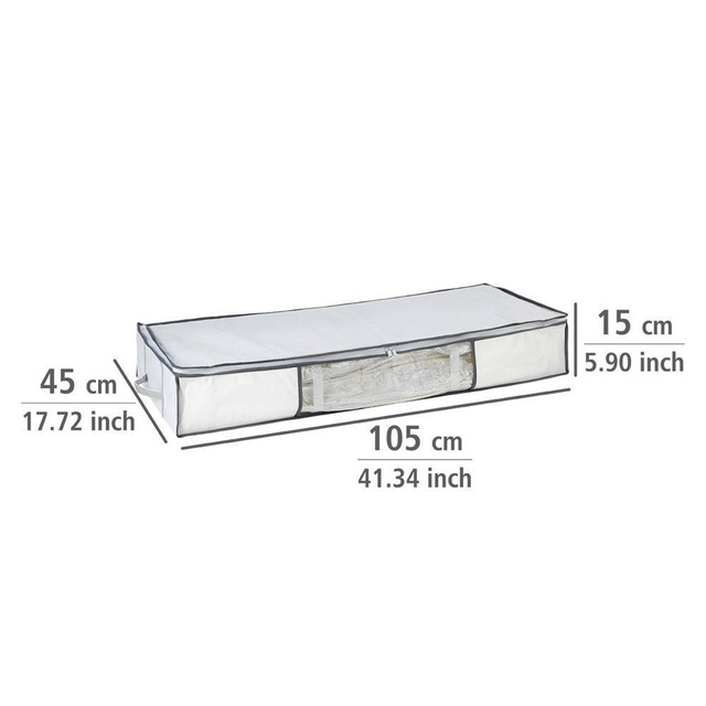 Husă pentru lenjerie de pat, haine SOFT + sac vacuum, WENKO