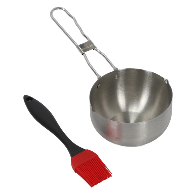 Cratita cu pensula pentru marinarea alimentelor, pentru sosuri