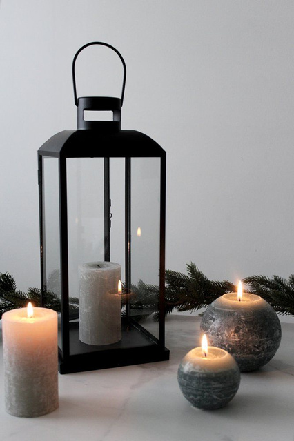 Lampion metalic ELEA, 40 cm