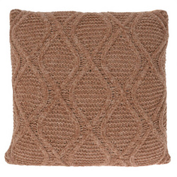 Pernă decorativă CHENILLE, tricotată, 45 x 45 cm