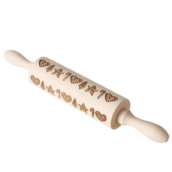 Rola de Crăciun gravată cu model BAKERY