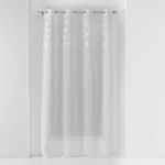 Perdea cu broderie YAELLE, 135 x 280 cm, prindere cu inele