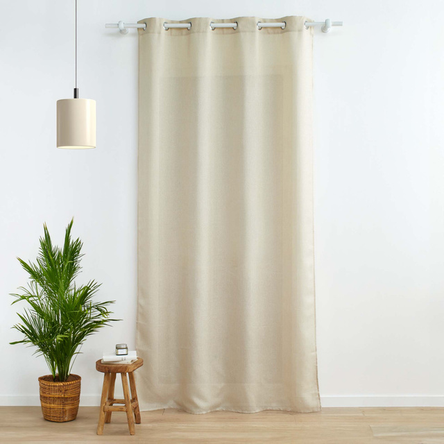 Perdea cu fir metalic in tesatura ZELINE, 140 x 280 cm