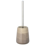Recipient pentru perie POTTERY + perie WC, WENKO, bej
