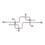 Cuier de perete pentru hol METRO, 26,5 × 4 cm