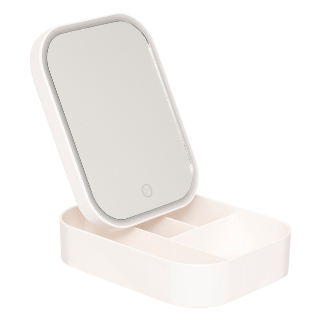 Oglindă cosmetică LED 2 în 1 LUMI cutie, 19,8 x 15 x 6 cm