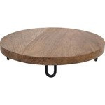 Tava servire din lemn, decorativa