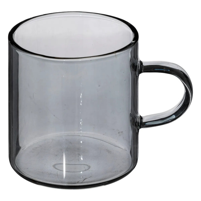 Căni din sticlă colorată MIA, 6 x 100 ml