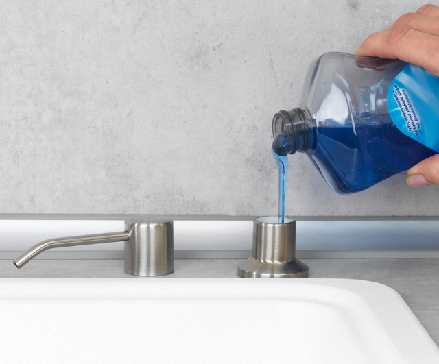 Dozator sapun incastrat MONTI, 400 ml, WENKO