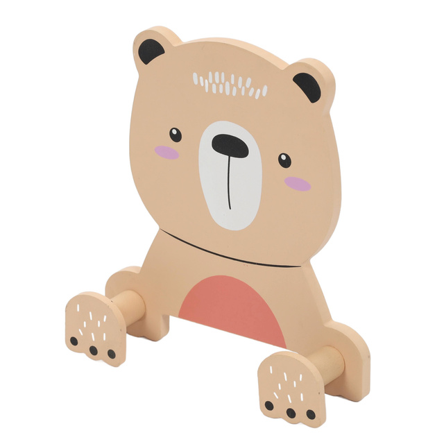 Umeraș pentru haine în camera copilului, animal cu lăbuțe, 14 x 4,5 x 17 cm