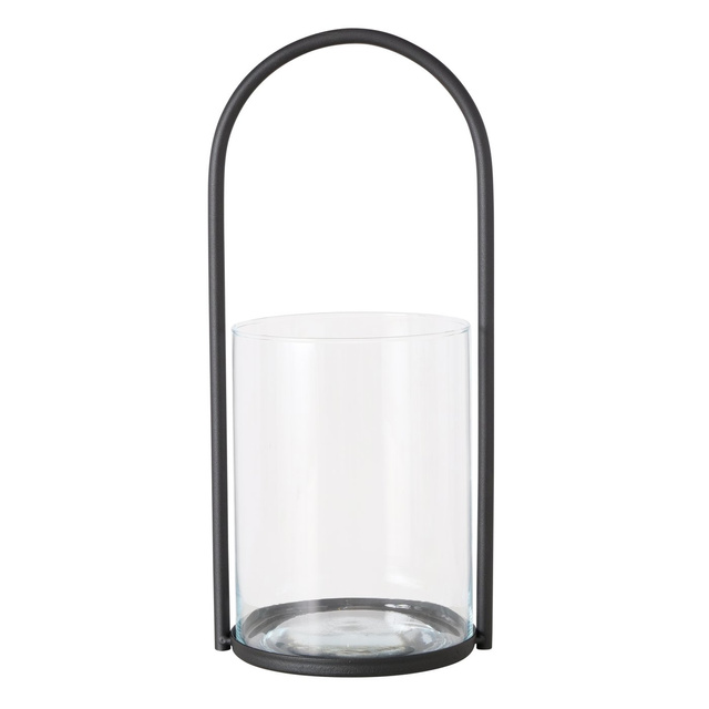 Felinar decorativ  Lexi cu mâner,  negru