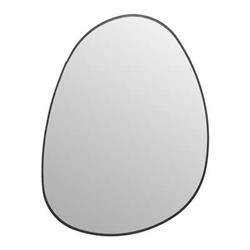 Oglinda retro in rama metalica Rosalia, 55 x 75 cm