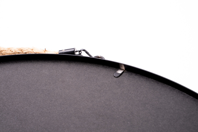 Oglindă rotundă de perete , Ø 37 cm