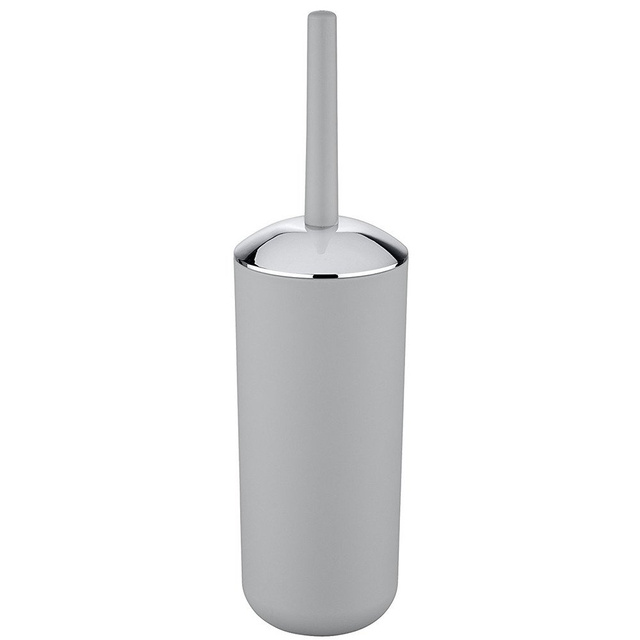 Recipient pentru perie BRASIL + perie WC, WENKO, gri