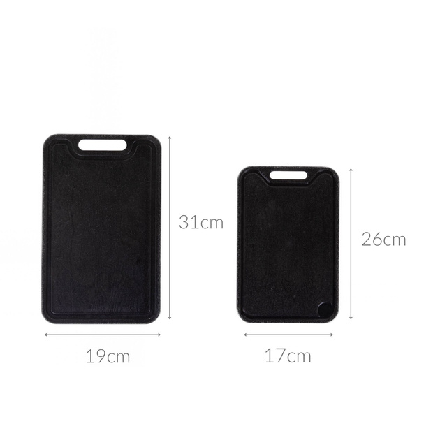 Plăci de tăiat cu suport, suport și două plăci