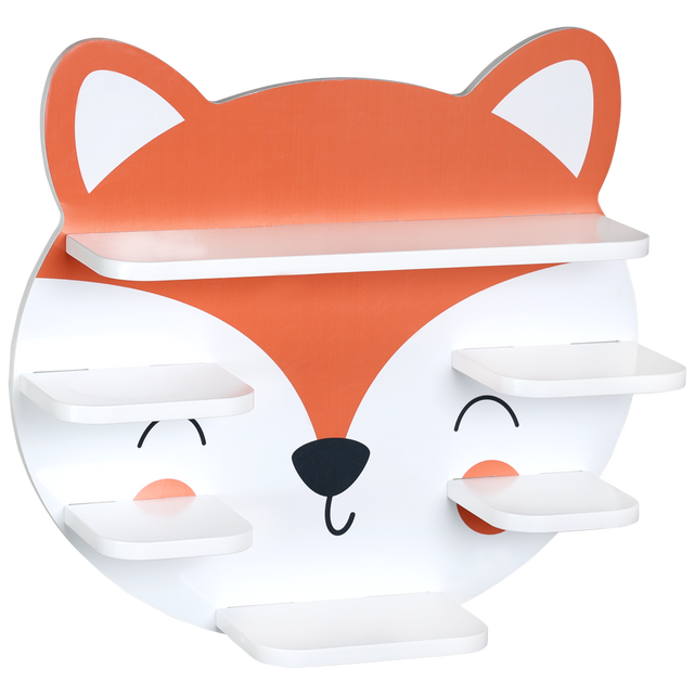 Etajeră de perete cu urechi pentru camera copilului, 45 cm