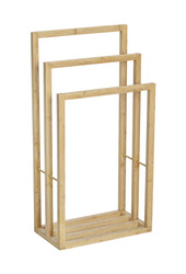 Suport pentru prosoape cu trei brațe, Bamboo, WENKO