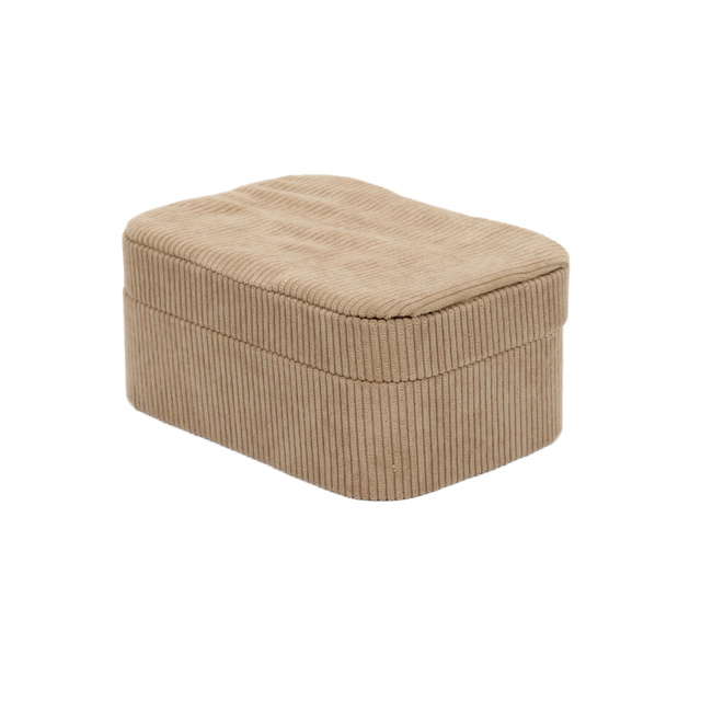 Cutie mica pentru bijuterii, catifea, 19 x 13,5 x 8 cm