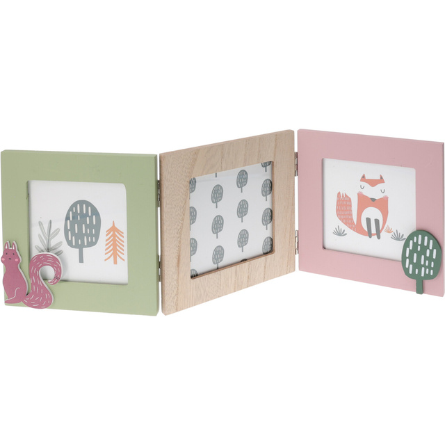 Rama pentru trei fotografii Forest, MDF