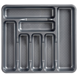 Organizator pentru sertar pentru tacâmuri, 7 compartimente