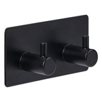 Cârlig autoadeziv STIKY+, 2 cârlige, oțel inoxidabil, 9 x 2,8 x 4,5 cm