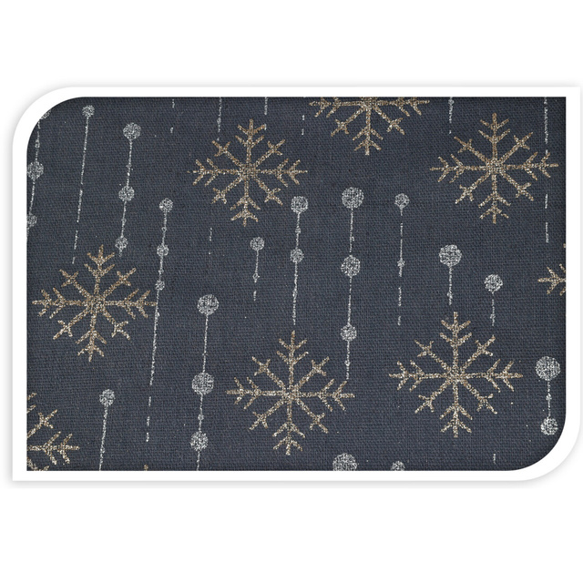 Individual de Crăciun, bumbac, 28 x 27 cm