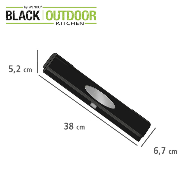 Cutter pentru folie alimentară PERFECT CUTTER, WENKO, negru