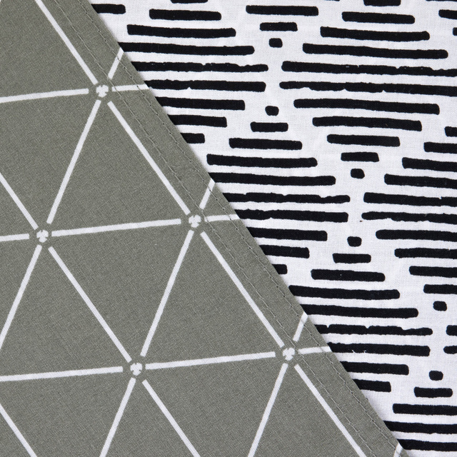 Lenjerie din bumbac MAWIRA, dublă față, 220 x 240 cm