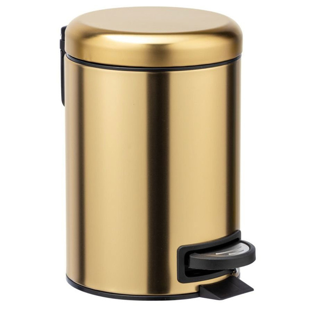 Coș de baie LEMAN, 3 L, WENKO, auriu