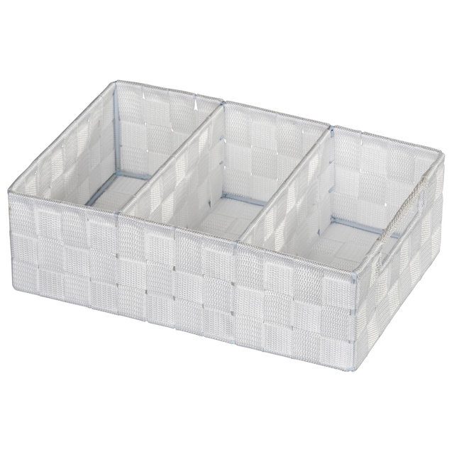 Organizer ADRIA - recipient de baie, WENKO, alb