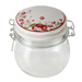 Borcan decorativ de bucatarie cu capac EMILY, 450 ml
