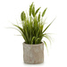 Iarba artificiala in ghiveci de beton, 30 cm