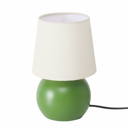 Lampa de noptiera cu baza metalica SABIA, 22 cm