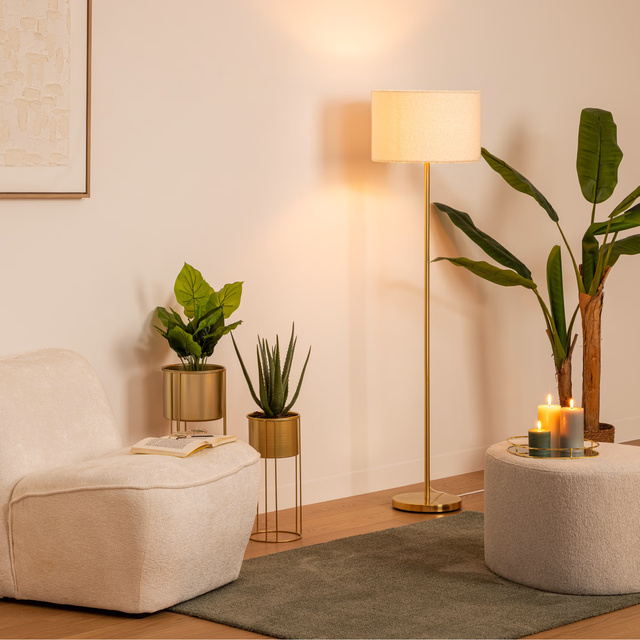 Lampă de podea Tina Bouclé înălțime 150 cm