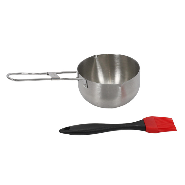 Cratita cu pensula pentru marinarea alimentelor, pentru sosuri