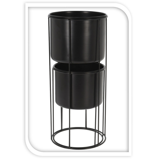 Vaze cu picioare metalice, 2 bucati