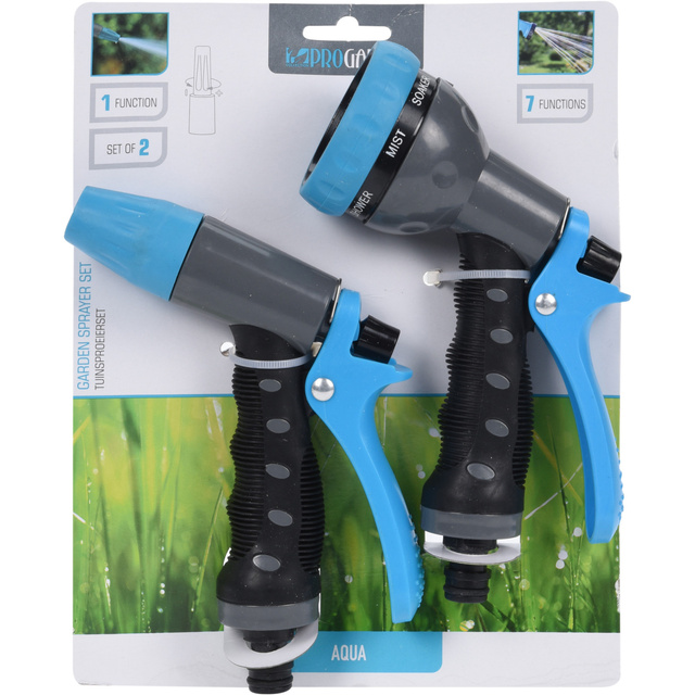 Pistol pentru furtun de grădină, 2 buc.