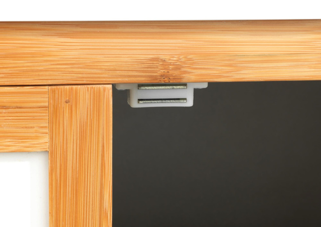 Suport de spălat FINJA, bambus și MDF, alb, 65 x 60 x 33 cm, Wenko