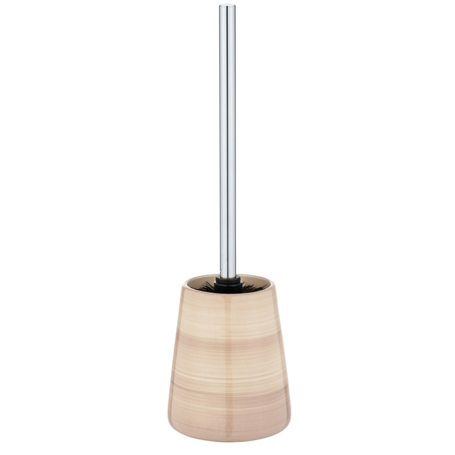 Recipient pentru perie POTTERY + perie WC, WENKO, bej